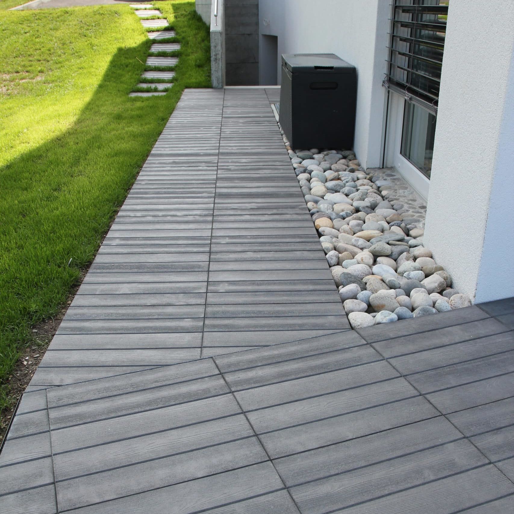 Dalle Solegna grisée